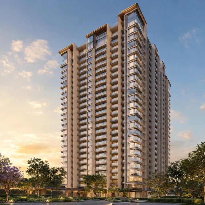 DivyaSree Yelahanka tower facade DivyaSree Yelahanka tower facade